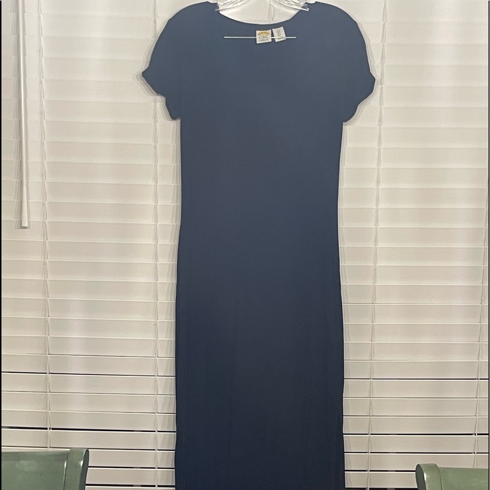 C&C California stretchy long t- shirt dress
